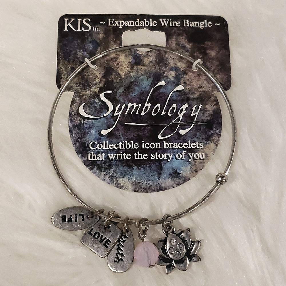 Charm Bracelet - Lotus Flower